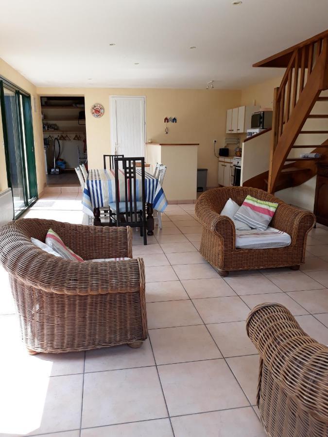 Maison Avec Jardin Et Plage De Sable Fin Accessible A Pied A 300M Saint-Coulomb Exterior photo